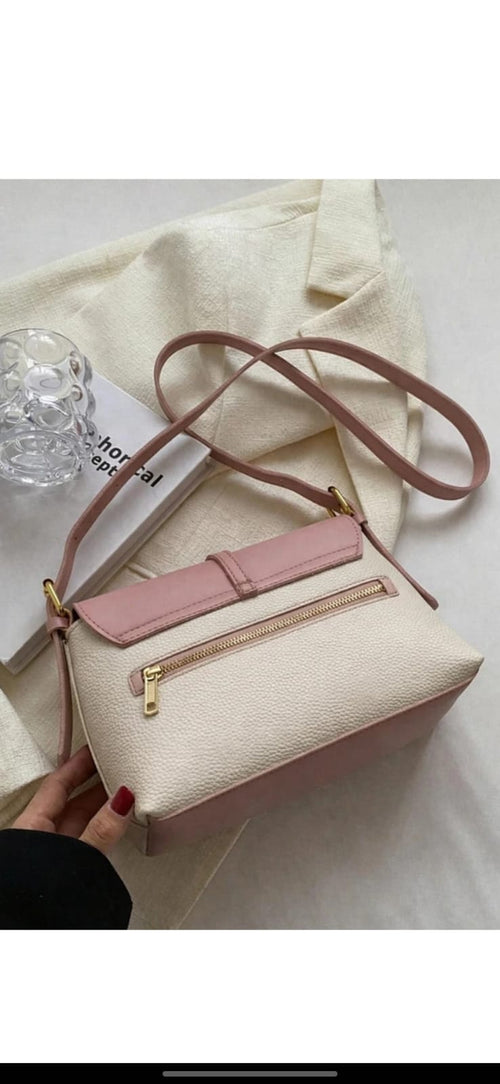 Blush Trim Crossbody by CarryVera
