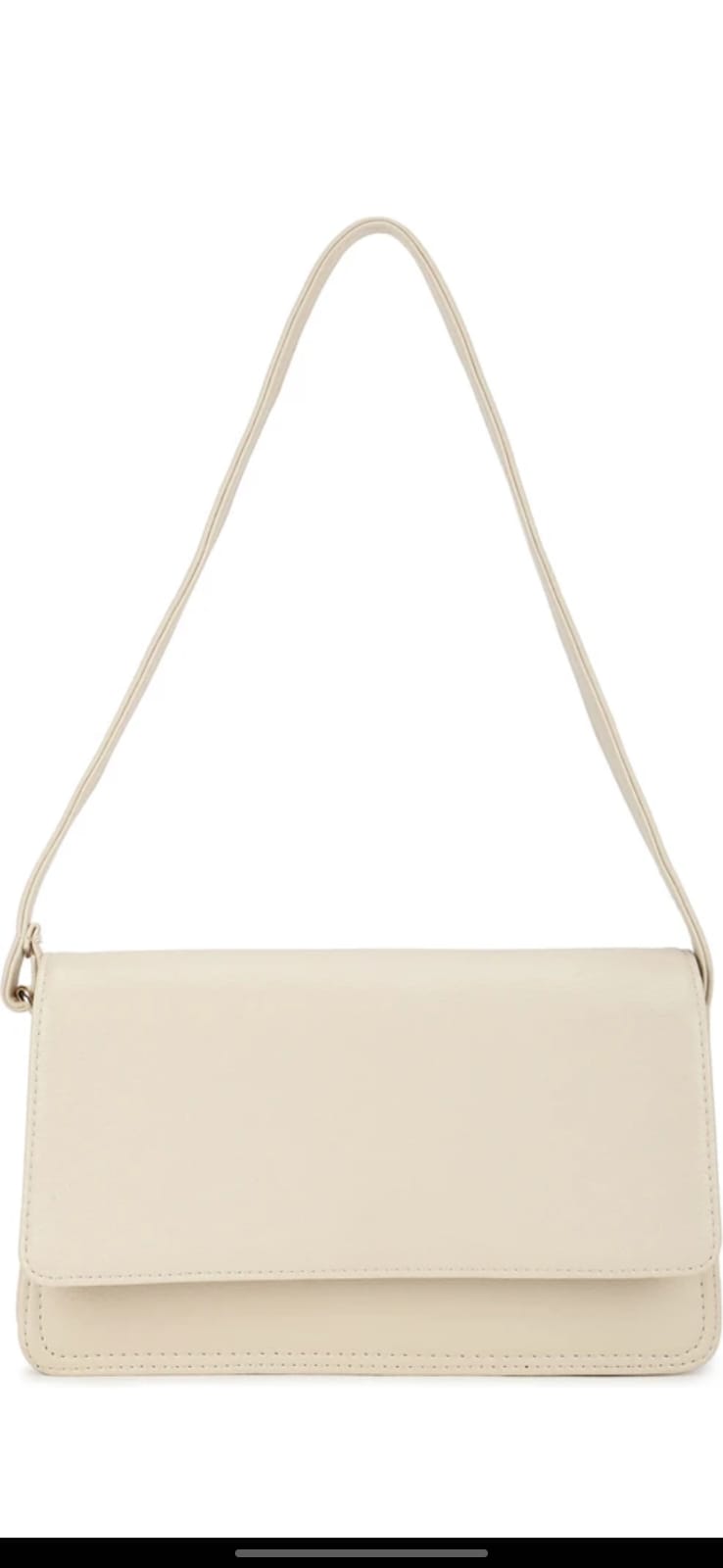 Ivory Mini Shoulder Bag by CarryVera