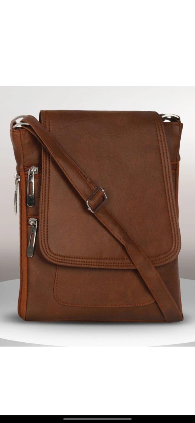 Chestnut Flap Messenger by CarryVera