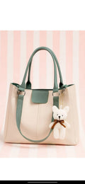 Mint Bow Tote by CarryVera