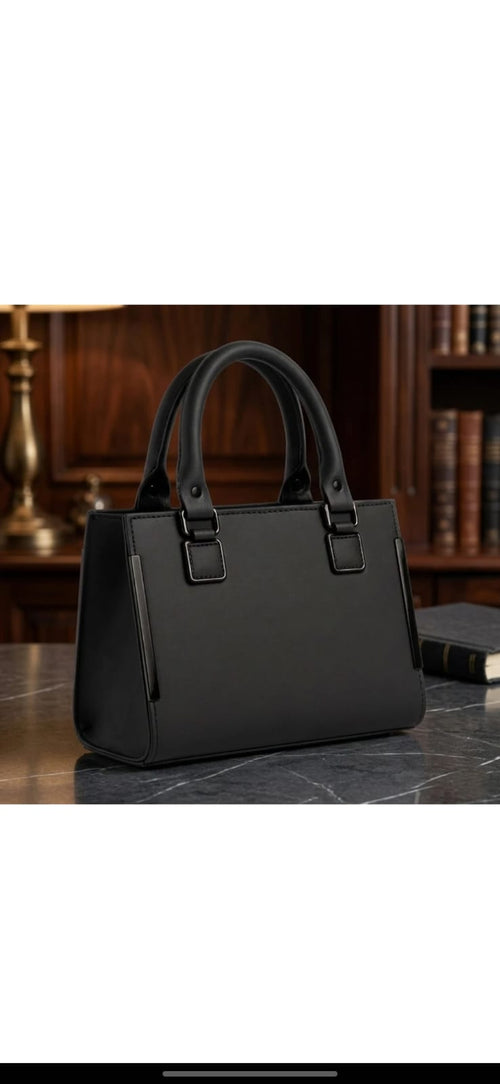 Black Work Tote by CarryVera