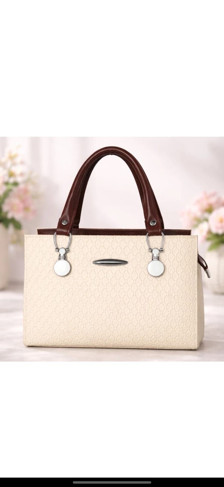 Pearl Charm Satchel by CarryVera
