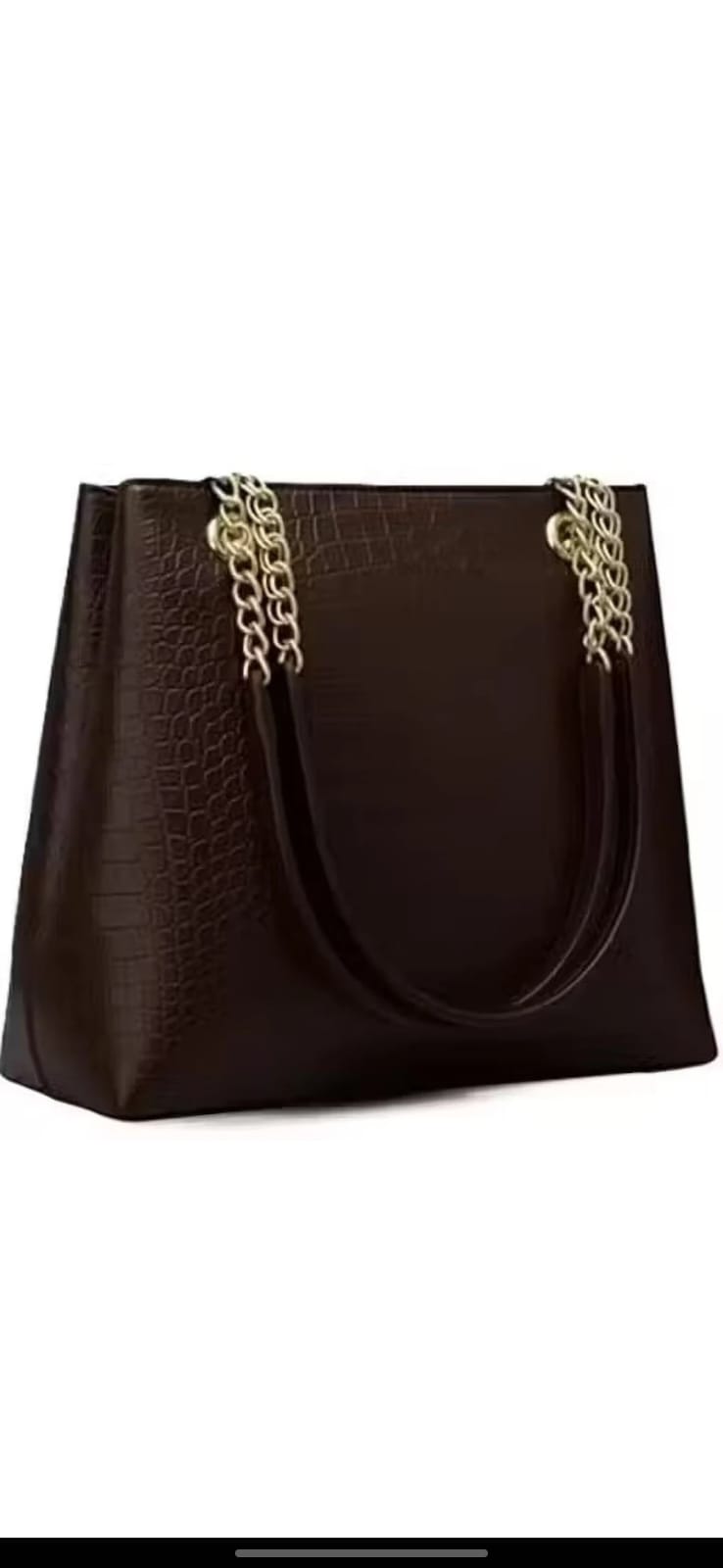 Cocoa Chain Tote by CarryVera