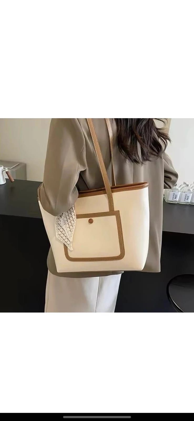 Ivory Frame Crossbody by CarryVera